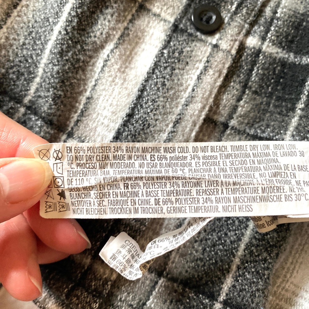 Forever 21 Plaid Flannel Shirt - Picture 8 of 8